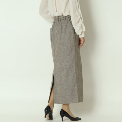 ウールレットロングスカート  55096503