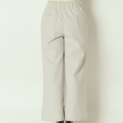 ウールレットワイドパンツ  55096500