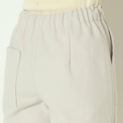 ウールレットワイドパンツ  55096500