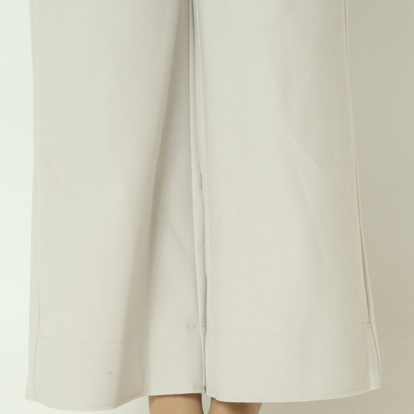 ウールレットワイドパンツ  55096500