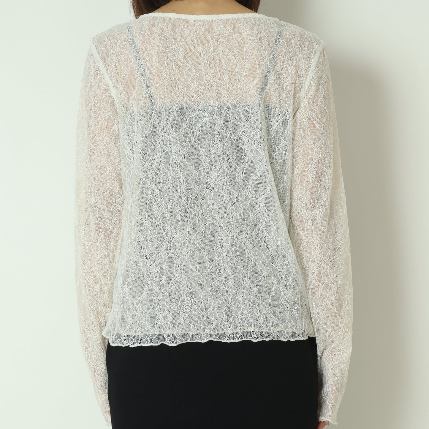 リバーシブルレーストップス  55295105