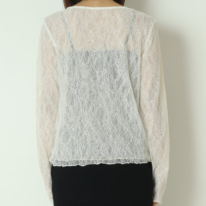 リバーシブルレーストップス  55295105