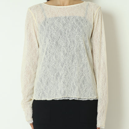 リバーシブルレーストップス  55295105