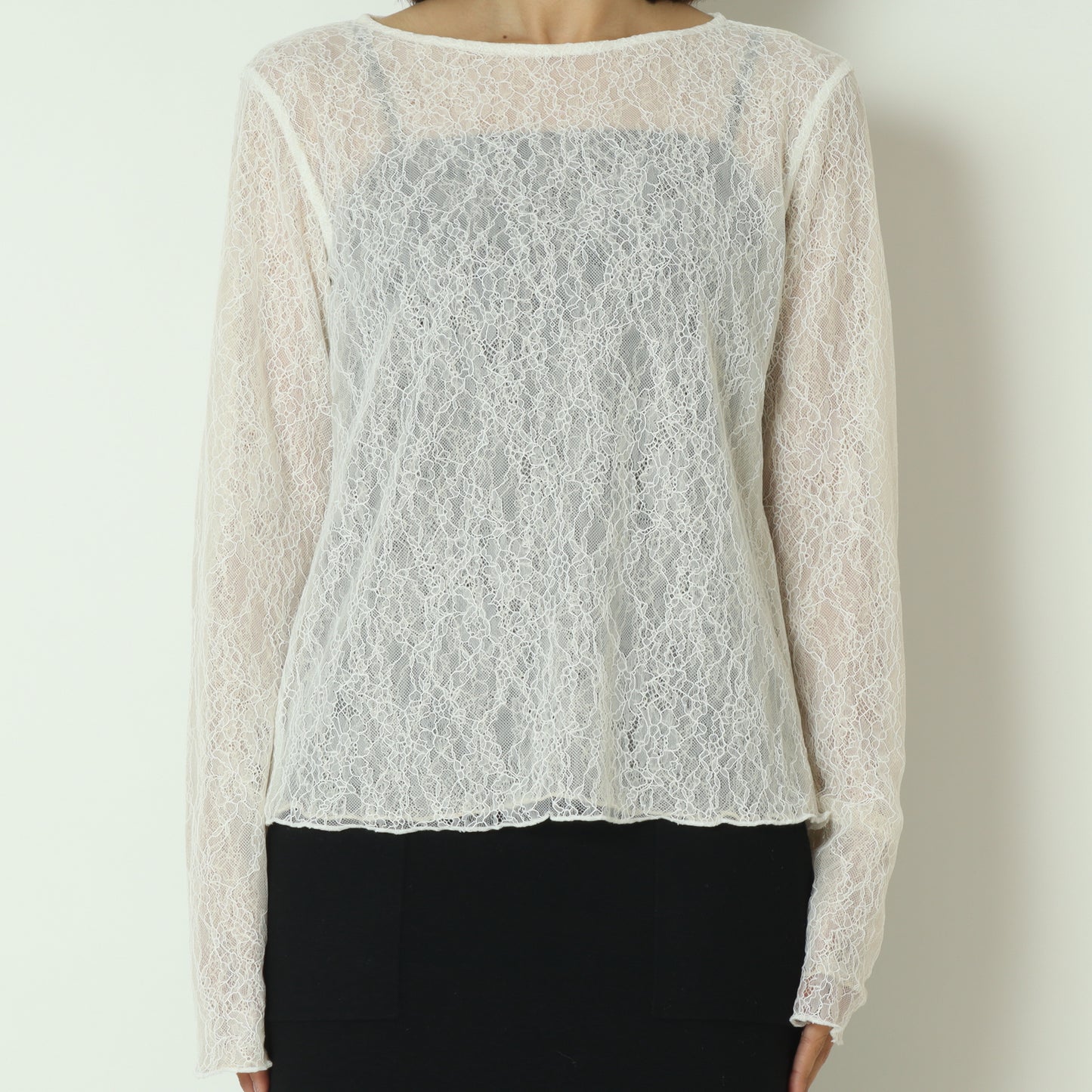 リバーシブルレーストップス  55295105