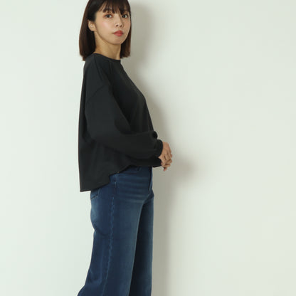 パフスリーブショートトップス　55225651