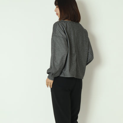 パフスリーブショートトップス　55225651