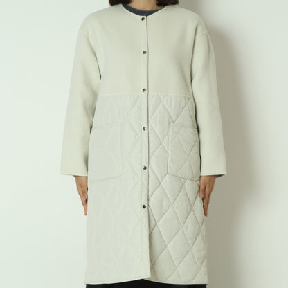 ウール＆キルトリバーシブルコート 55224550