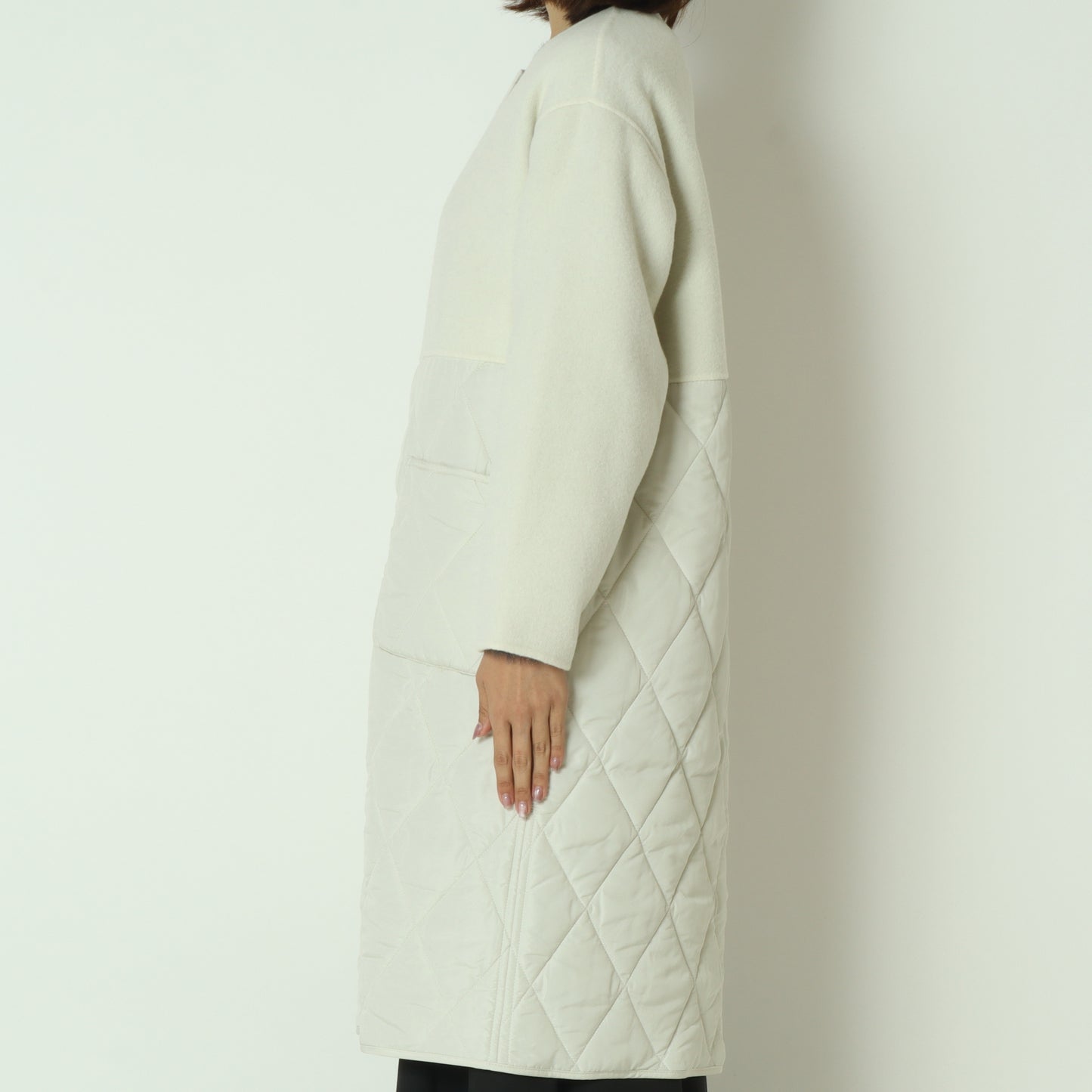 ウール＆キルトリバーシブルコート 55224550