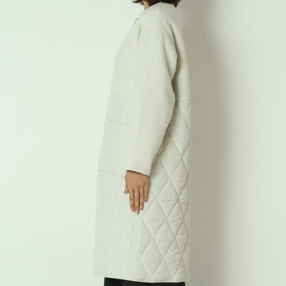 ウール＆キルトリバーシブルコート 55224550