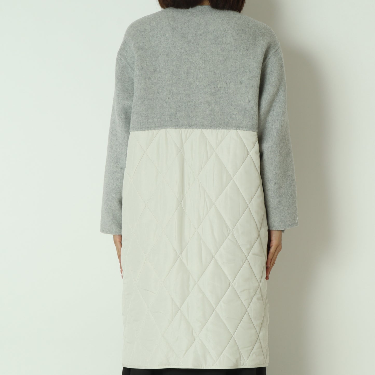 ウール＆キルトリバーシブルコート 55224550