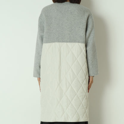 ウール＆キルトリバーシブルコート 55224550