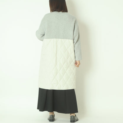 ウール＆キルトリバーシブルコート 55224550