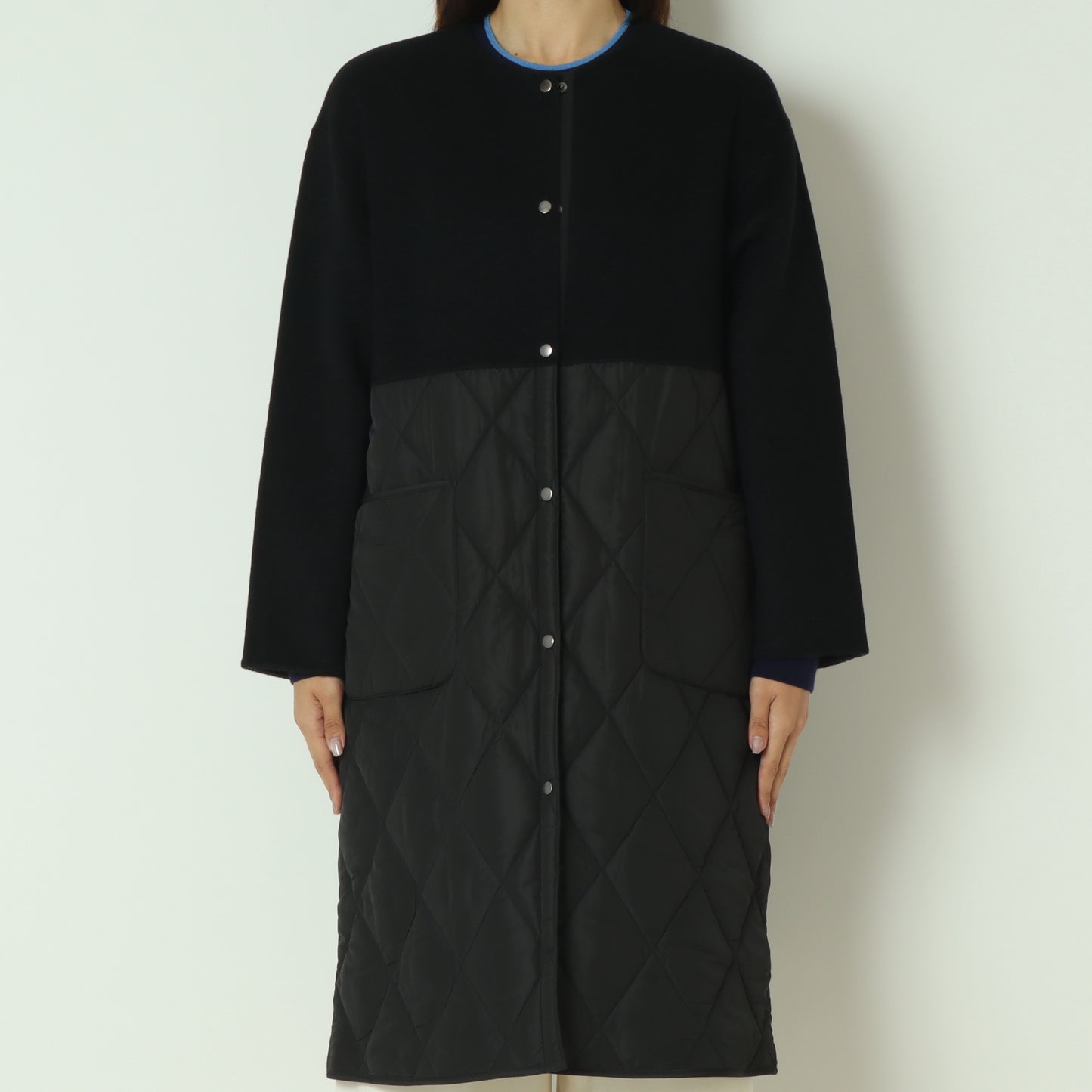 ウール＆キルトリバーシブルコート 55224550