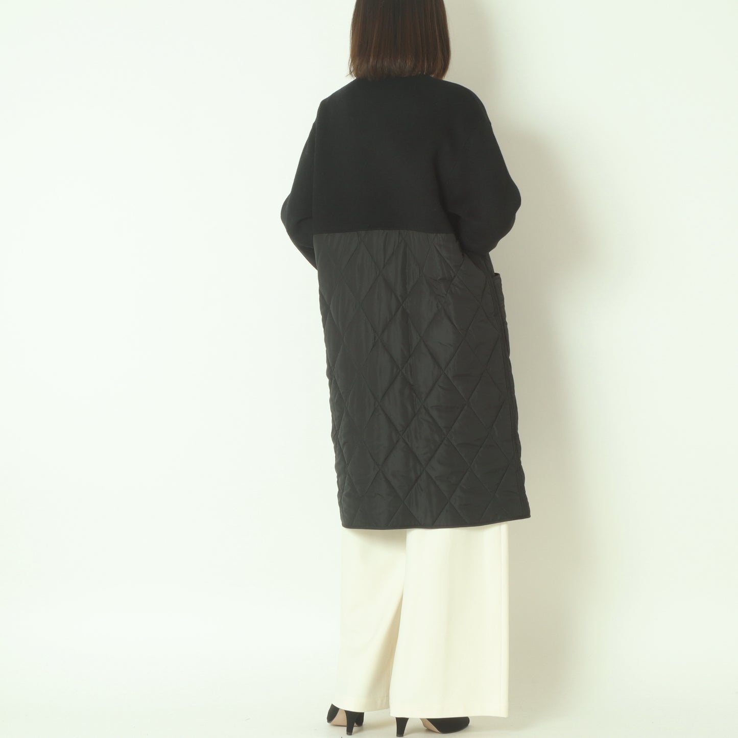 ウール＆キルトリバーシブルコート 55224550