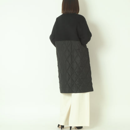 ウール＆キルトリバーシブルコート 55224550