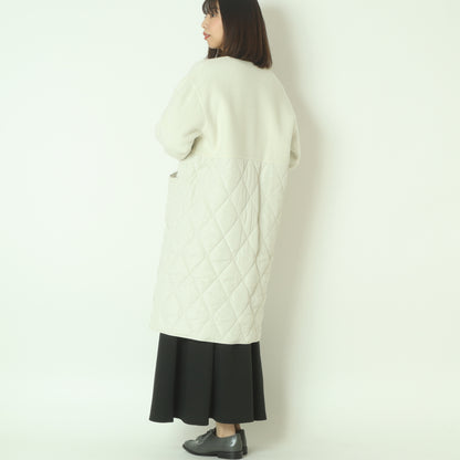 ウール＆キルトリバーシブルコート 55224550