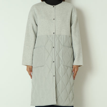 ウール＆キルトリバーシブルコート 55224550
