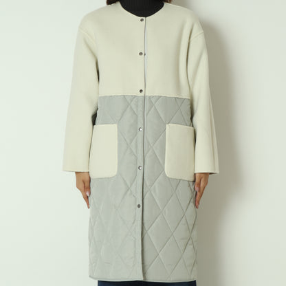 ウール＆キルトリバーシブルコート 55224550
