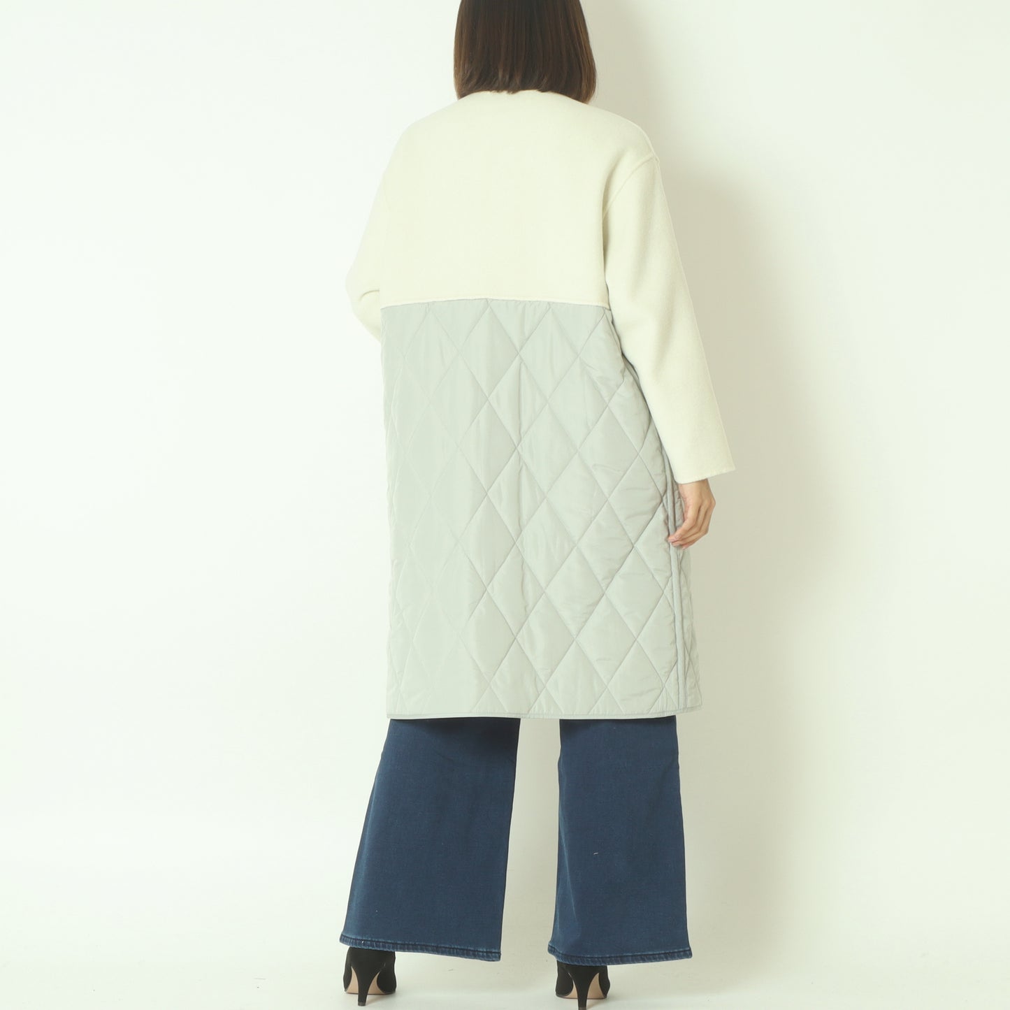 ウール＆キルトリバーシブルコート 55224550