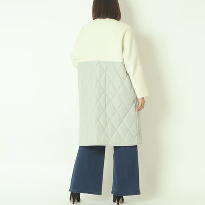 ウール＆キルトリバーシブルコート 55224550
