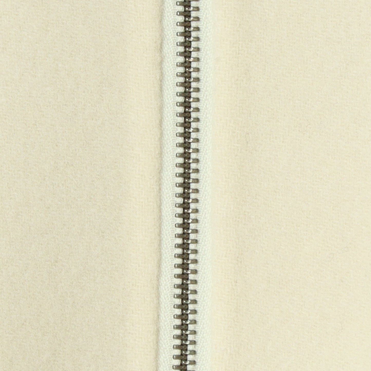 ノーカラーダブルジップロングコート  55224556