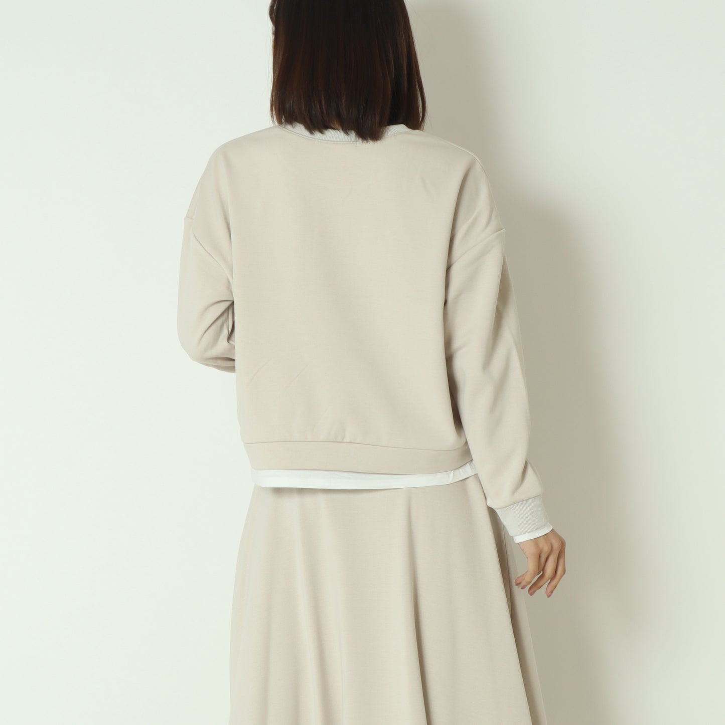 レイヤード風トップス  55225649