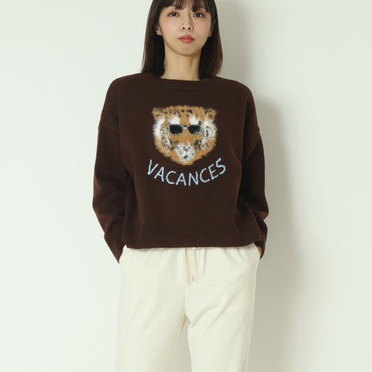 ファータイガージャガードニット 55225604