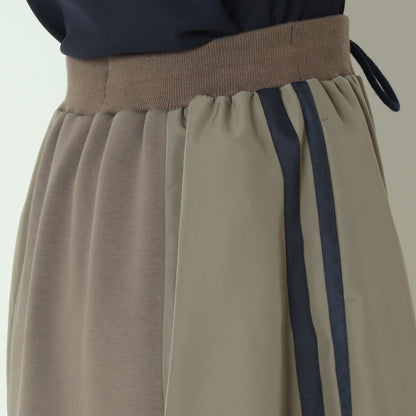 ドッキングデザインサイドラインスカート 55036523