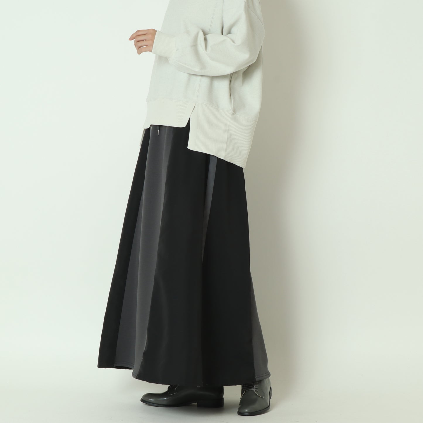 ドッキングデザインサイドラインスカート 55036523