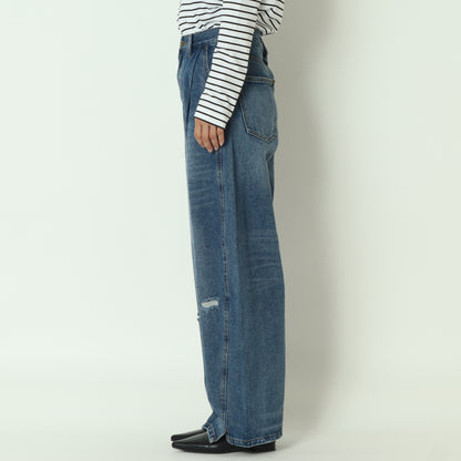 カーブシームデニムパンツ  Y234-31041