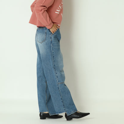 ハイライズタックワイドパンツ  Y253-31101