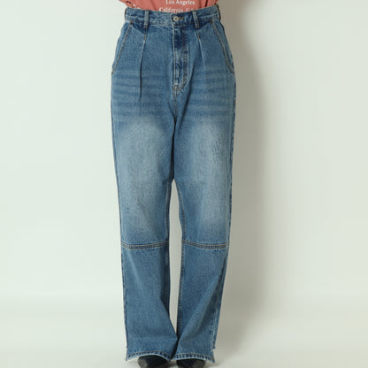 ハイライズタックワイドパンツ  Y253-31101
