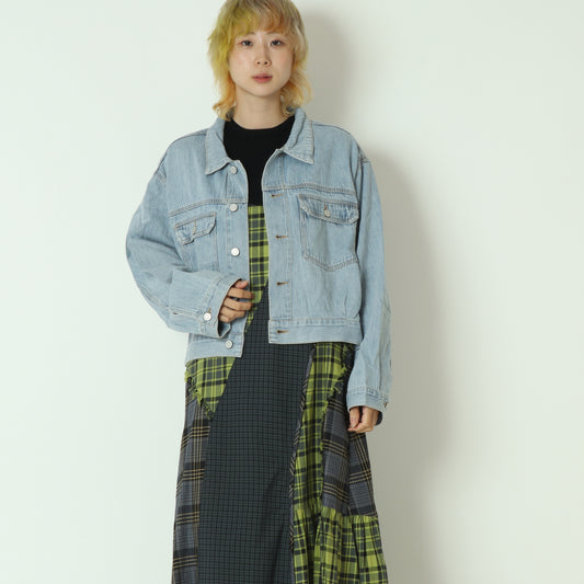 ワイドデニムジャケット 4854-062BT