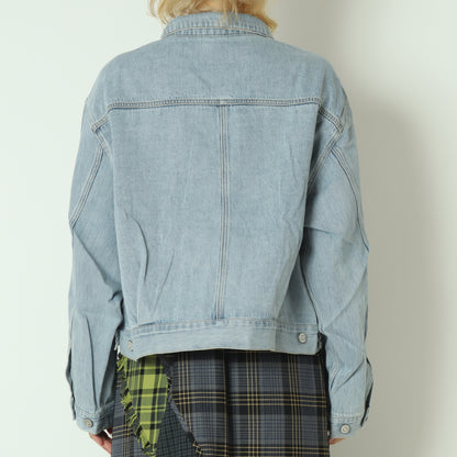 ワイドデニムジャケット 4854-062BT