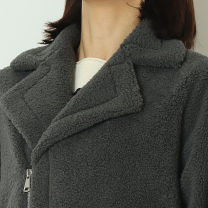 ライダースディテールボアジャケット  57110