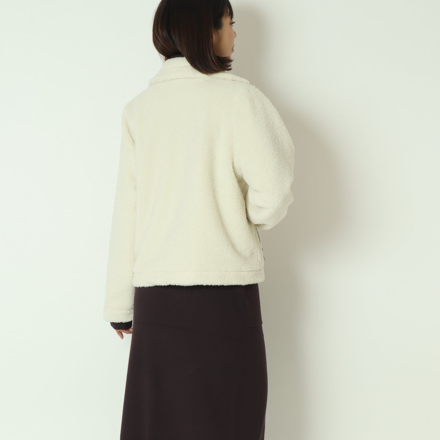 ライダースディテールボアジャケット  57110