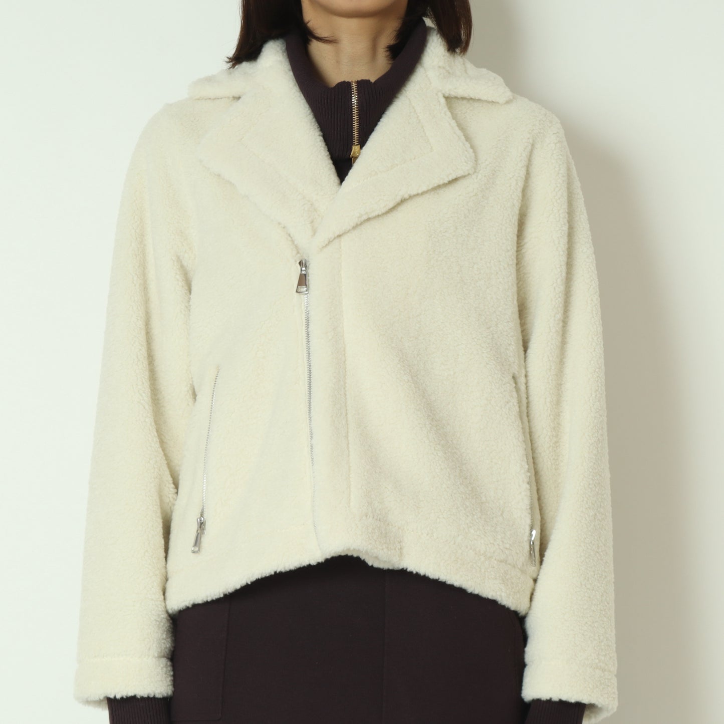 ライダースディテールボアジャケット  57110