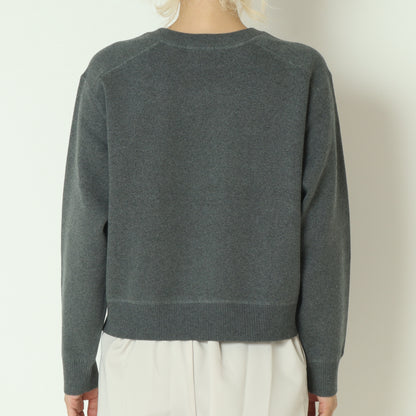 コットンカシミヤ混ニット  95195