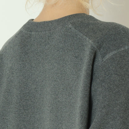 コットンカシミヤ混ニット  95195