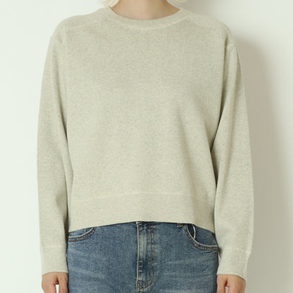 コットンカシミヤ混ニット  95195