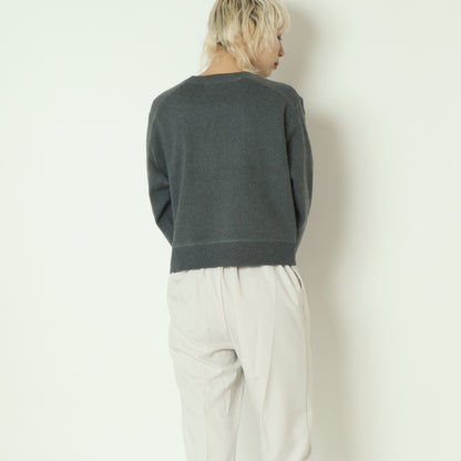 コットンカシミヤ混ニット  95195
