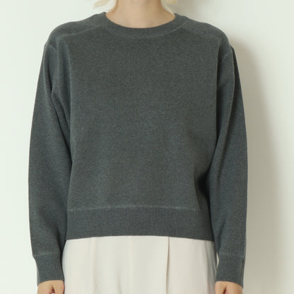 コットンカシミヤ混ニット  95195