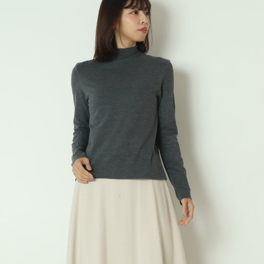 ウォームストレッチモックネックプルオーバー  16209