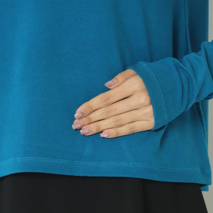 ウォームストレッチハイネックプルオーバー  16210