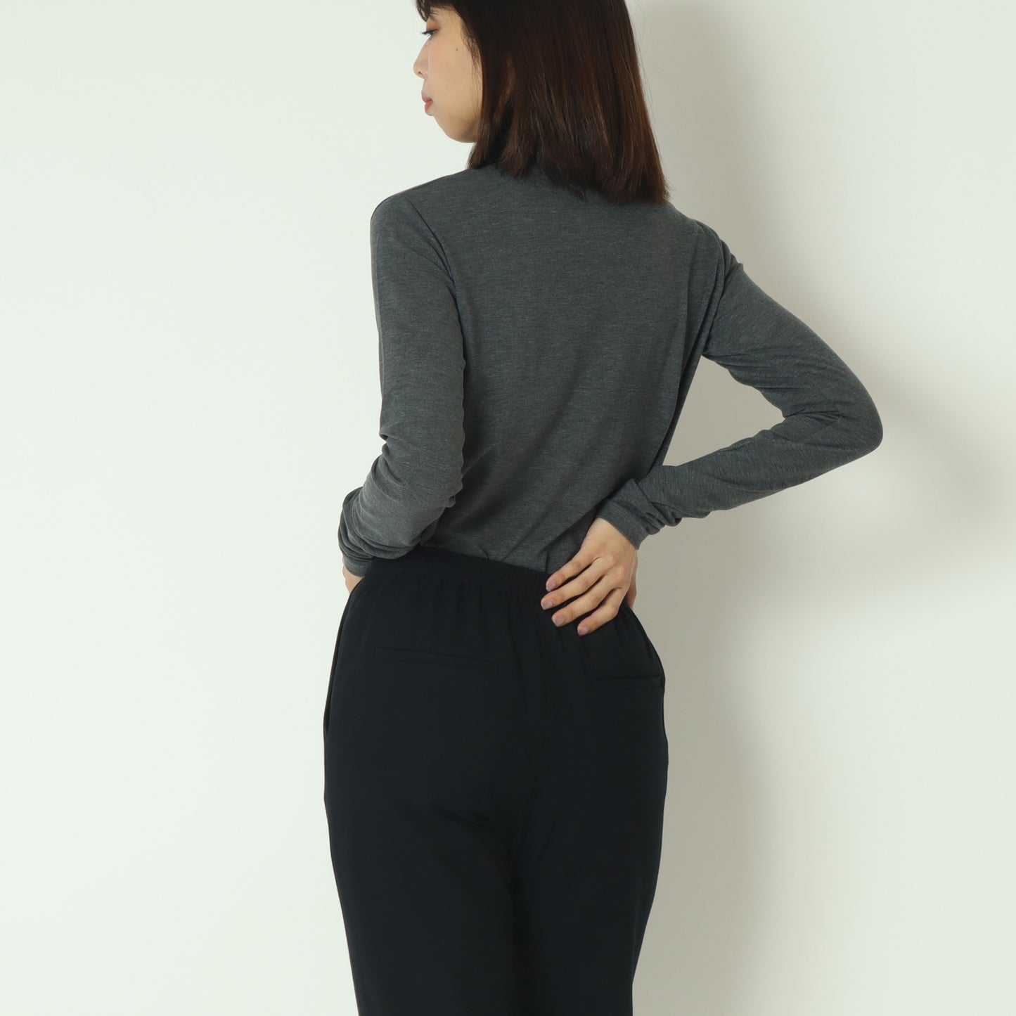 ウォームストレッチハイネックプルオーバー  16210