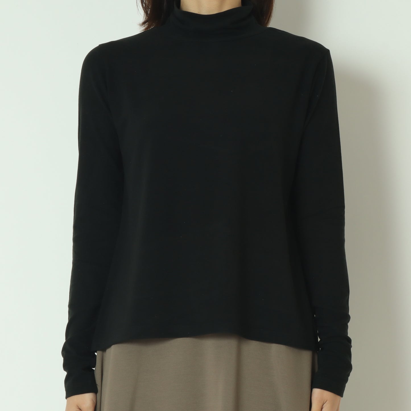 ウォームストレッチハイネックプルオーバー  16210