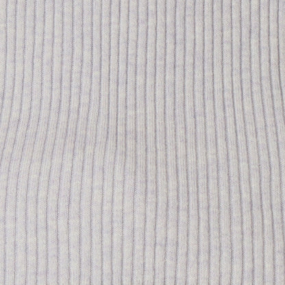 カシミヤ混リブニット  70810