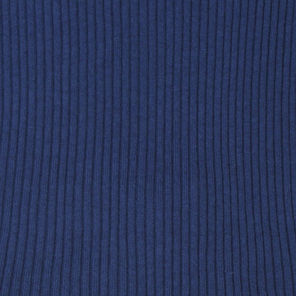 カシミヤ混リブニット  70810