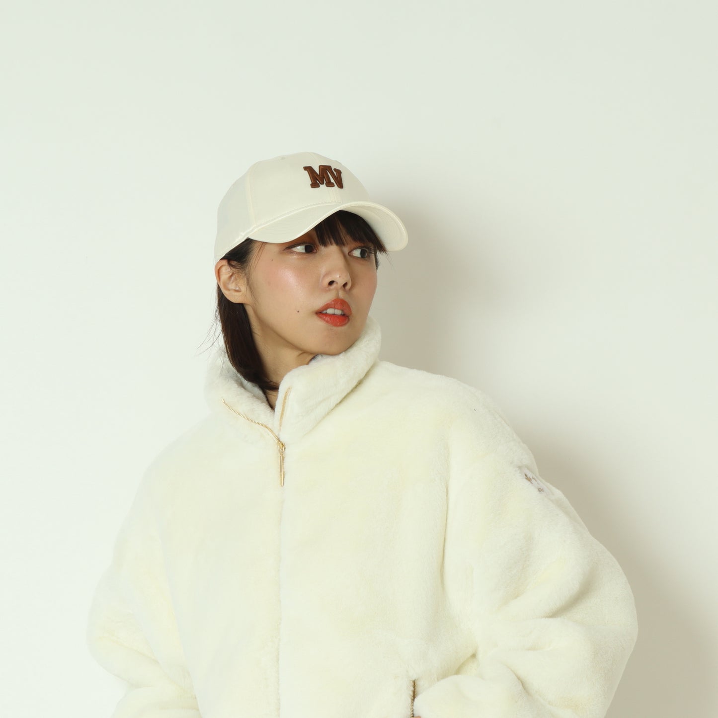 サテンMVキャップ   MGCP-25126-A