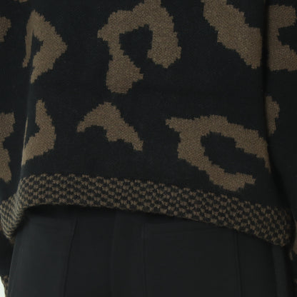 ジャガードニットブルゾン  MGKN-25130-A